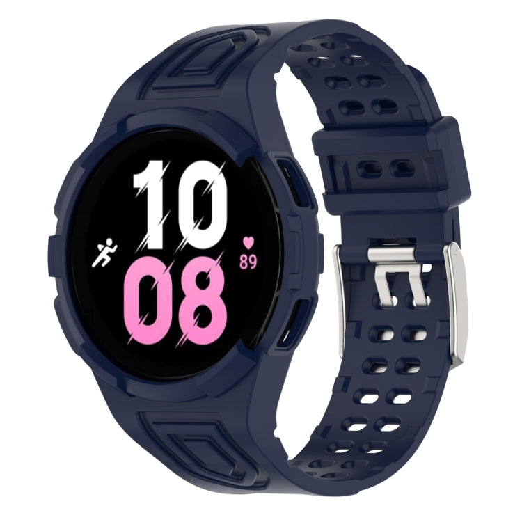 Gepanzerte, integrierte TPU-Doppeldornschließen-Smartwatch-Armband, für Samsung Galaxy Watch5 40mm, für Samsung Galaxy Watch5 44mm, für Samsung Galaxy Watch4 44mm