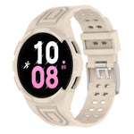 Gepanzerte, integrierte TPU-Doppeldornschließen-Smartwatch-Armband, für Samsung Galaxy Watch5 40mm, für Samsung Galaxy Watch5 44mm, für Samsung Galaxy Watch4 44mm
