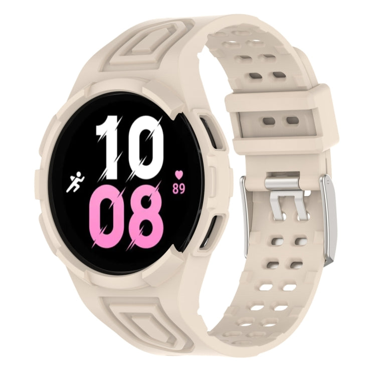 Gepanzerte, integrierte TPU-Doppeldornschließen-Smartwatch-Armband, für Samsung Galaxy Watch5 40mm, für Samsung Galaxy Watch5 44mm, für Samsung Galaxy Watch4 44mm