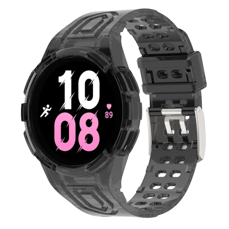 Gepanzerte, integrierte TPU-Doppeldornschließen-Smartwatch-Armband, für Samsung Galaxy Watch5 40mm, für Samsung Galaxy Watch5 44mm, für Samsung Galaxy Watch4 44mm