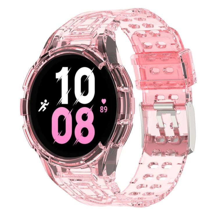 Gepanzerte, integrierte TPU-Doppeldornschließen-Smartwatch-Armband, für Samsung Galaxy Watch5 40mm, für Samsung Galaxy Watch5 44mm, für Samsung Galaxy Watch4 44mm