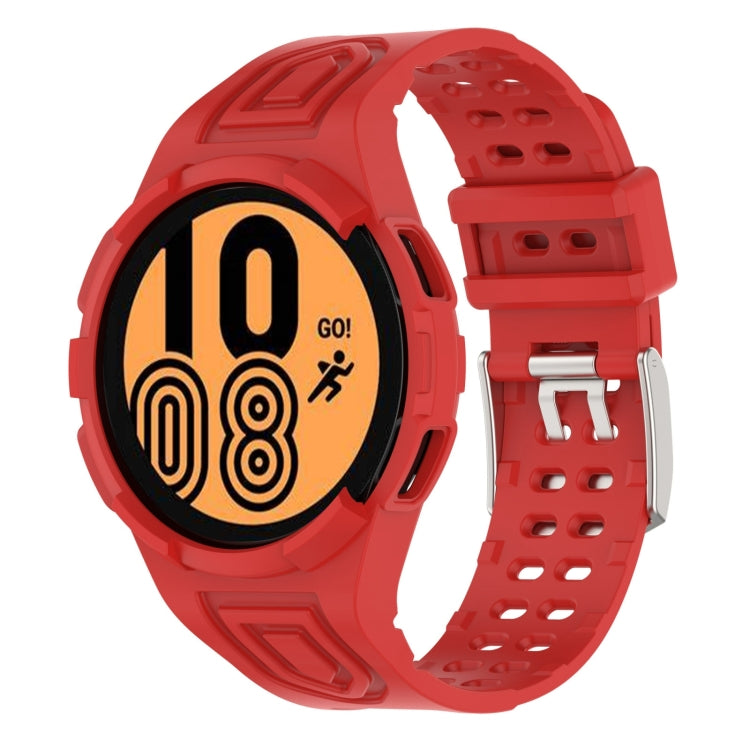 Gepanzerte, integrierte TPU-Doppeldornschließen-Smartwatch-Armband, für Samsung Galaxy Watch5 40mm, für Samsung Galaxy Watch5 44mm, für Samsung Galaxy Watch4 44mm