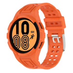 Gepanzerte, integrierte TPU-Doppeldornschließen-Smartwatch-Armband, für Samsung Galaxy Watch5 40mm, für Samsung Galaxy Watch5 44mm, für Samsung Galaxy Watch4 44mm