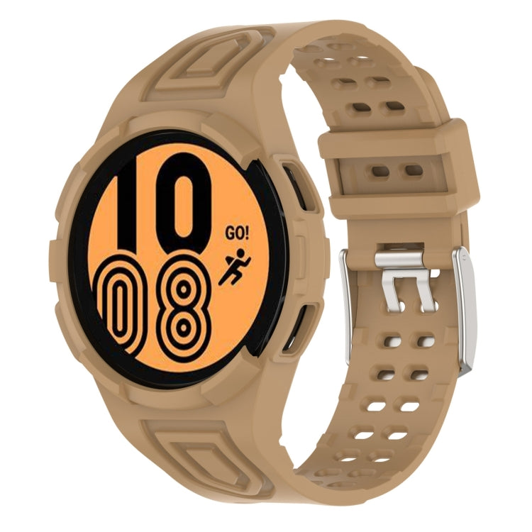 Gepanzerte, integrierte TPU-Doppeldornschließen-Smartwatch-Armband, für Samsung Galaxy Watch5 40mm, für Samsung Galaxy Watch5 44mm, für Samsung Galaxy Watch4 44mm
