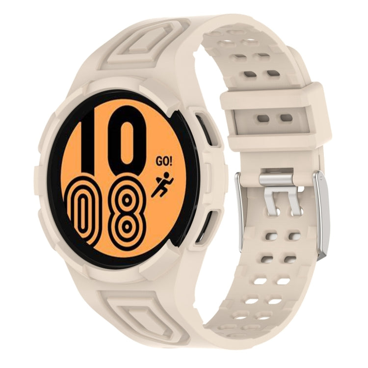 Gepanzerte, integrierte TPU-Doppeldornschließen-Smartwatch-Armband, für Samsung Galaxy Watch5 40mm, für Samsung Galaxy Watch5 44mm, für Samsung Galaxy Watch4 44mm