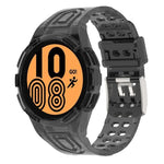 Gepanzerte, integrierte TPU-Doppeldornschließen-Smartwatch-Armband, für Samsung Galaxy Watch5 40mm, für Samsung Galaxy Watch5 44mm, für Samsung Galaxy Watch4 44mm