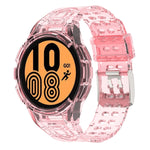 Gepanzerte, integrierte TPU-Doppeldornschließen-Smartwatch-Armband, für Samsung Galaxy Watch5 40mm, für Samsung Galaxy Watch5 44mm, für Samsung Galaxy Watch4 44mm