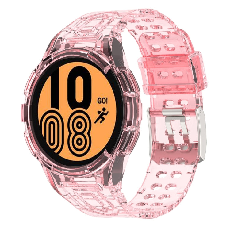 Gepanzerte, integrierte TPU-Doppeldornschließen-Smartwatch-Armband, für Samsung Galaxy Watch5 40mm, für Samsung Galaxy Watch5 44mm, für Samsung Galaxy Watch4 44mm