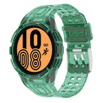 Gepanzerte, integrierte TPU-Doppeldornschließen-Smartwatch-Armband, für Samsung Galaxy Watch5 40mm, für Samsung Galaxy Watch5 44mm, für Samsung Galaxy Watch4 44mm