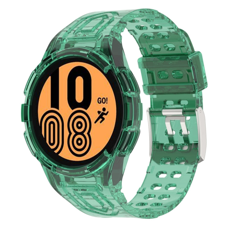 Gepanzerte, integrierte TPU-Doppeldornschließen-Smartwatch-Armband, für Samsung Galaxy Watch5 40mm, für Samsung Galaxy Watch5 44mm, für Samsung Galaxy Watch4 44mm