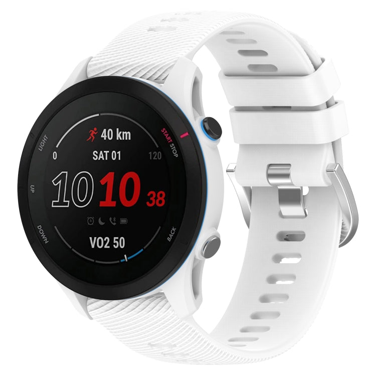 22mm einfarbiges weiches Silikon-Uhrenarmband, Für Samsung Galaxy Watch3 45mm, Für Samsung Galaxy Watch 46mm, Für Samsung Gear S3 Classic, Für Samsung Gear S3 Frontier