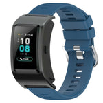 18mm Solid Color Silicone Watch Band, For Huawei Band B5, For Honor S1