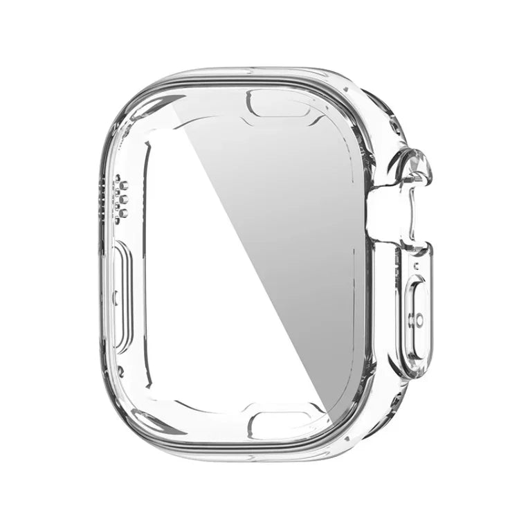 ENKAY Transparente TPU-Hülle mit Displayschutzfolie für Apple Watch Ultra 3 / 2 / 1 49 mm