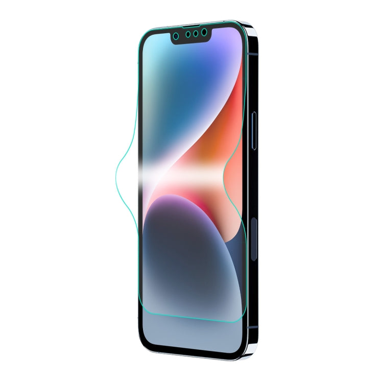 ENKAY Vollflächige Klebe-Explosiongeschützte Hydrogel-Folie Für iPhone 14 / 13 / 13 Pro, Für iPhone 14 / 13 / 13 Pro (1 Stück), Für iPhone 14 / 13 / 13 Pro (2 Stück), Für iPhone 14 / 13 / 13 Pro (5 Stück), Für iPhone 14 / 13 / 13 Pro (10 Stück)