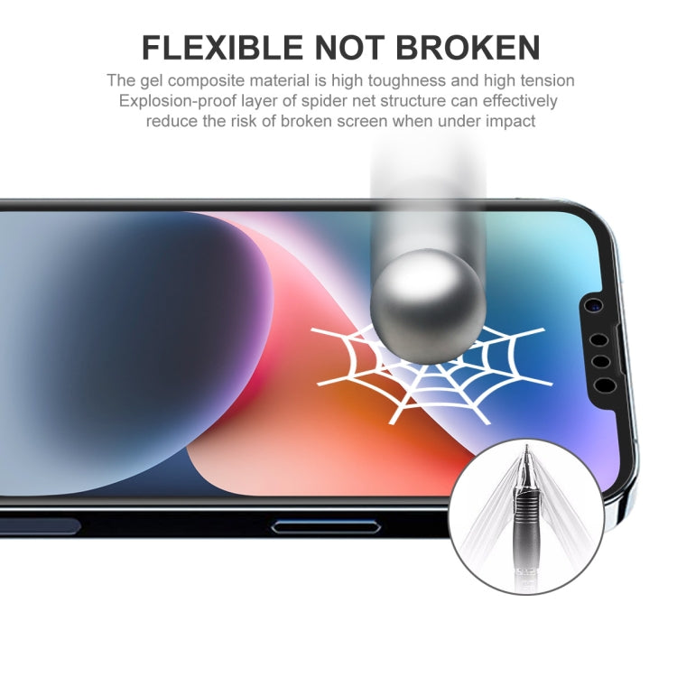 ENKAY Vollflächige Klebe-Explosiongeschützte Hydrogel-Folie Für iPhone 14 / 13 / 13 Pro, Für iPhone 14 / 13 / 13 Pro (1 Stück), Für iPhone 14 / 13 / 13 Pro (2 Stück), Für iPhone 14 / 13 / 13 Pro (5 Stück), Für iPhone 14 / 13 / 13 Pro (10 Stück)