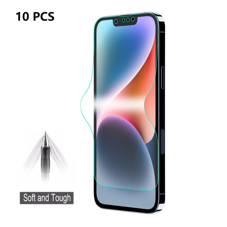 ENKAY Vollflächige Klebe-Explosiongeschützte Hydrogel-Folie Für iPhone 14 / 13 / 13 Pro, Für iPhone 14 / 13 / 13 Pro (1 Stück), Für iPhone 14 / 13 / 13 Pro (2 Stück), Für iPhone 14 / 13 / 13 Pro (5 Stück), Für iPhone 14 / 13 / 13 Pro (10 Stück)