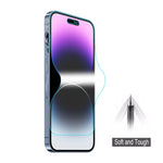ENKAY Vollflächige Klebe-Explosiongeschützte Hydrogel-Folie Für iPhone 14 Pro, Für iPhone 14 Pro (1 Stück), Für iPhone 14 Pro (2 Stück), Für iPhone 14 Pro (5 Stück), Für iPhone 14 Pro (10 Stück)