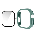 ENKAY 2-in-1 PC-Hülle + vollflächige 9H-Schutzglasfolie für Apple Watch Ultra 3 / 2 / 1 (49 mm)