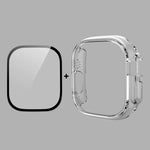 ENKAY 2-in-1 PC-Hülle + vollflächige 9H-Schutzglasfolie für Apple Watch Ultra 3 / 2 / 1 (49 mm)