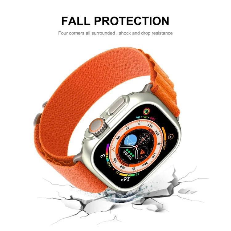 ENKAY 2-in-1 PC-Hülle + vollflächige 9H-Schutzglasfolie für Apple Watch Ultra 3 / 2 / 1 (49 mm)
