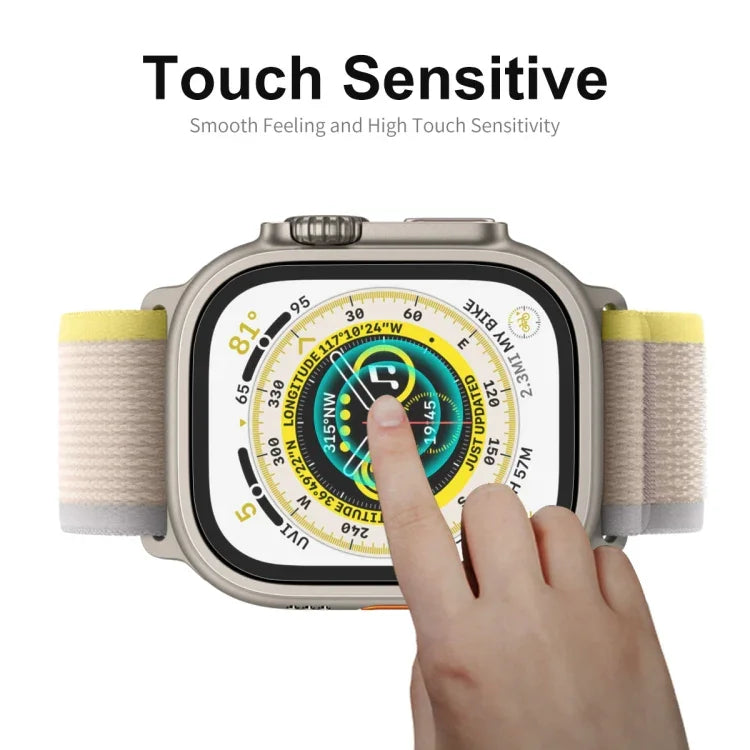 Für Apple Watch Ultra 1 / 2 / 3 49 mm ENKAY 0,2 mm 9H Schutzglas-Schutzfolie, 1 Stück, 2 Stück, 5 Stück, 10 Stück