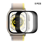 Für Apple Watch Ultra 1 / 2 / 3 49 mm ENKAY 9H Vollflächige Schutzfolie aus gehärtetem Glas, 1 Stück, 2 Stück, 5 Stück, 10 Stück