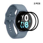 ENKAY 9H Schutzfolie aus gehärtetem Glas für Samsung Galaxy Watch5 44 mm (Vollabdeckung), erhältlich in den Größen 1 Stück, 2 Stück, 5 Stück und 10 Stück.