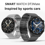 DT3 Mate Smartwatch mit 1,5-Zoll-Farbbildschirm, unterstützt Herzfrequenz- und Blutdruckmessung