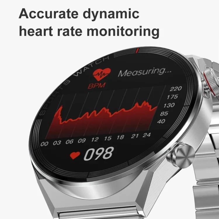 DT3 Mate Smartwatch mit 1,5-Zoll-Farbbildschirm, unterstützt Herzfrequenz- und Blutdruckmessung