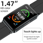 EP01 Smartwatch mit 1,47-Zoll-Farbbildschirm, unterstützt Herzfrequenz- und Blutdruckmessung