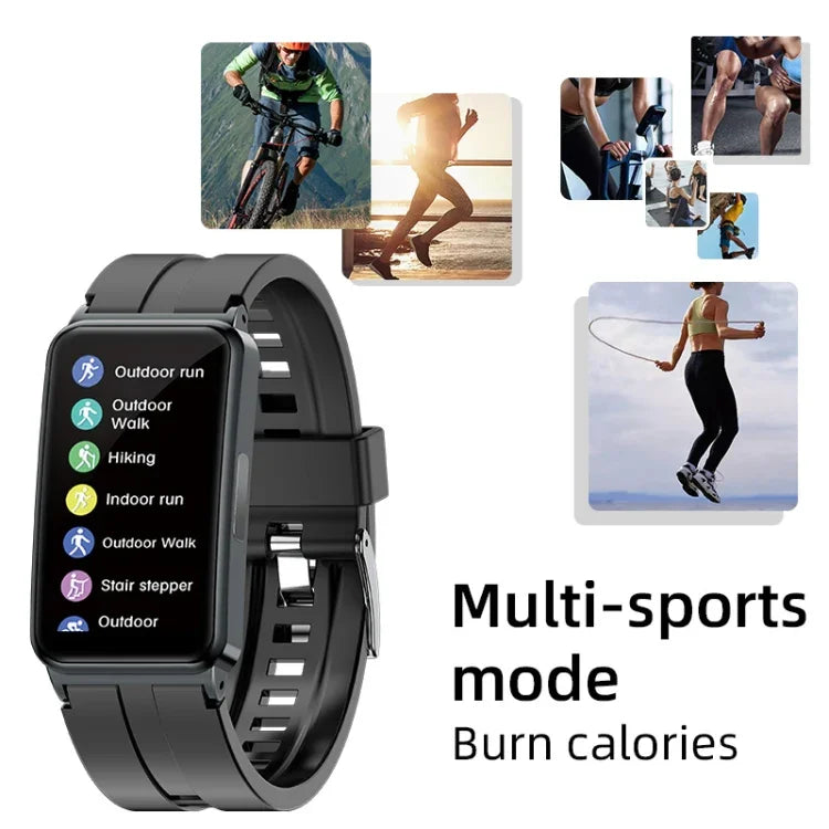 EP01 Smartwatch mit 1,47-Zoll-Farbbildschirm, unterstützt Herzfrequenz- und Blutdruckmessung