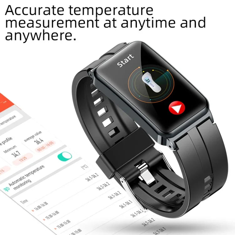 EP01 Smartwatch mit 1,47-Zoll-Farbbildschirm, unterstützt Herzfrequenz- und Blutdruckmessung
