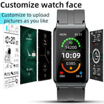 EP01 Smartwatch mit 1,47-Zoll-Farbbildschirm, unterstützt Herzfrequenz- und Blutdruckmessung