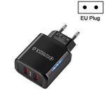 36W Dual Port QC3.0 USB Handy-Ladegerät Dual 18W Ausgang, EU-Stecker, EU-Stecker