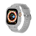 JUNSUNMAY Integrierte TPU-Hülle mit verstellbarem elastischem Armband für Apple Watch Ultra 3 / 2 / 1 (49 mm)