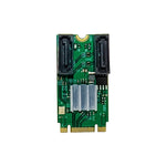 ST551 6-Gbit/s-PCIe-B+M-Key-zu-2-Port-SATA-3.0-Karte, M.2-zu-Dual-SATA-Adapter, ST551