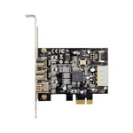 ST23 PCI Express 3-Port Firewire 1394B &amp; 1394A PCIe 1.1 x1 Karte, ST23