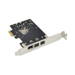 ST23 PCI Express 3-Port Firewire 1394B &amp; 1394A PCIe 1.1 x1 Karte, ST23