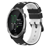 22mm Two-Color Silicone Watch Band, For Garmin Garminmove Style, For Garmin Forerunner 645 Music