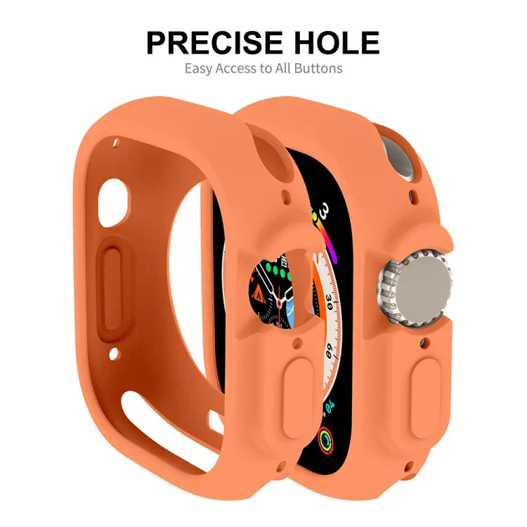 ENKAY Schutzhülle aus weichem TPU in Unifarben für Apple Watch Ultra 3 / 2 / 1 49 mm