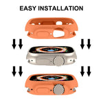 ENKAY Schutzhülle aus weichem TPU in Unifarben für Apple Watch Ultra 3 / 2 / 1 49 mm