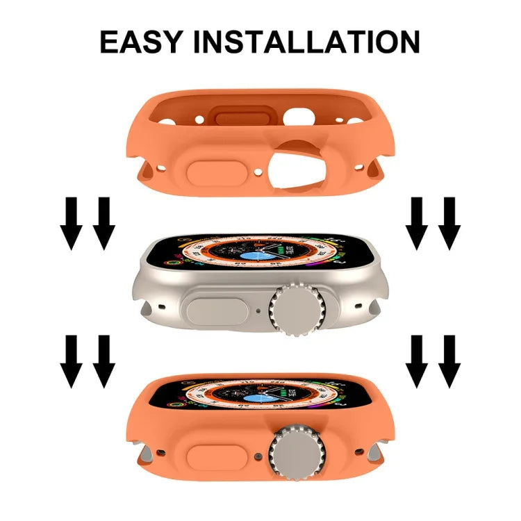 ENKAY Schutzhülle aus weichem TPU in Unifarben für Apple Watch Ultra 3 / 2 / 1 49 mm