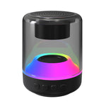 ENKAY Hat-Prince Tragbarer RGB-Licht Wireless Bluetooth Lautsprecher, S, L
