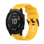 26mm Horizontal Texture Silicone Watch Band with Removal Tool, For Garmin Fenix 7X, For Garmin Fenix 7X Solar, For Garmin Tactix Delta, For Garmin Enduro, For Garmin Fenix 6X, For Garmin Fenix 6X Pro