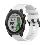 22mm Horizontal Texture Silicone Watch Band with Removal Tool, For Garmin Fenix 7, For Garmin Fenix 7 Solar, For Garmin Fenix 7 Sapphire Solar, For Garmin Epix Gen 2, For Garmin Approach S62, For Garmin Fenix 6 GPS