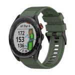 22mm Horizontal Texture Silicone Watch Band with Removal Tool, For Garmin Fenix 7, For Garmin Fenix 7 Solar, For Garmin Fenix 7 Sapphire Solar, For Garmin Epix Gen 2, For Garmin Approach S62, For Garmin Fenix 6 GPS