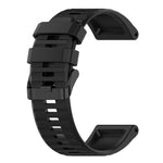 22mm Horizontal Texture Silicone Watch Band with Removal Tool, For Garmin Fenix 6 Pro GPS, For Garmin Fenix 6 Sapphire GPS, For Garmin Fenix 5, For Garmin Fenix 5 Plus, For Garmin Quatix 5, For Garmin Quatix 5 Sapphire