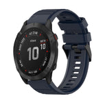 22mm Horizontal Texture Silicone Watch Band with Removal Tool, For Garmin Fenix 6 Pro GPS, For Garmin Fenix 6 Sapphire GPS, For Garmin Fenix 5, For Garmin Fenix 5 Plus, For Garmin Quatix 5, For Garmin Quatix 5 Sapphire