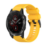 22mm Horizontal Texture Silicone Watch Band with Removal Tool, For Garmin Fenix 6 Pro GPS, For Garmin Fenix 6 Sapphire GPS, For Garmin Fenix 5, For Garmin Fenix 5 Plus, For Garmin Quatix 5, For Garmin Quatix 5 Sapphire