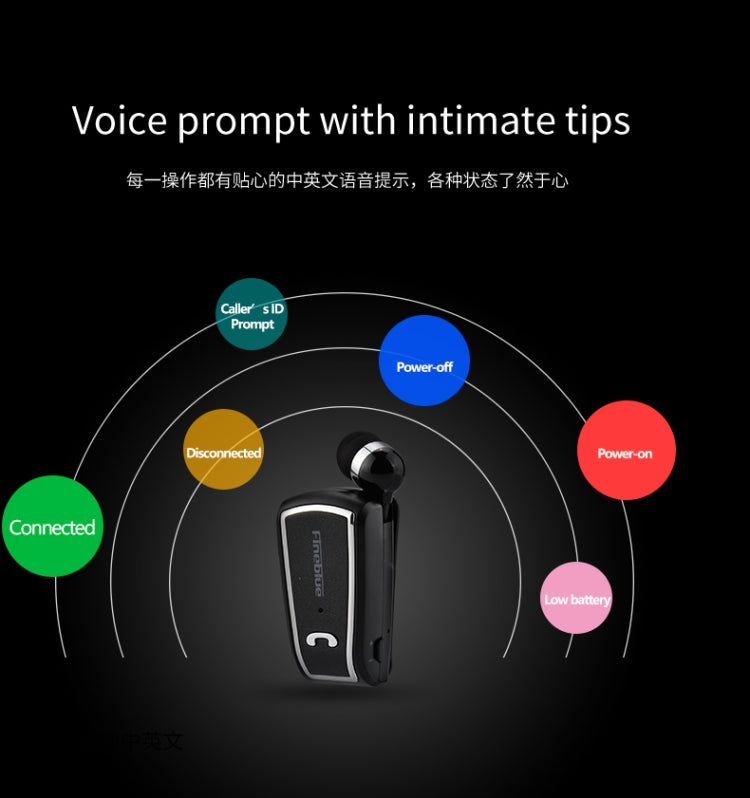 Fineblue F-V3 Bluetooth 4.1 Kabelloser Stereo Bluetooth In-Ear Ohrhörer Mini Headset, F-V3 Schwarz, F-V3 Weiß, F-V3 Gold